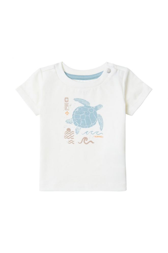 Noppies Baby T-shirt Buna - Whisper White Noppies Baby T-shirt Buna - Whisper White