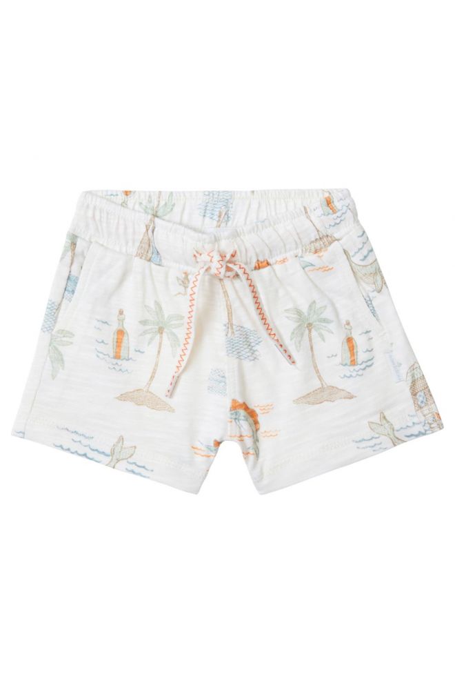 Noppies Baby Shorts Brookston - Whisper White Noppies Baby Shorts Brookston - Whisper White