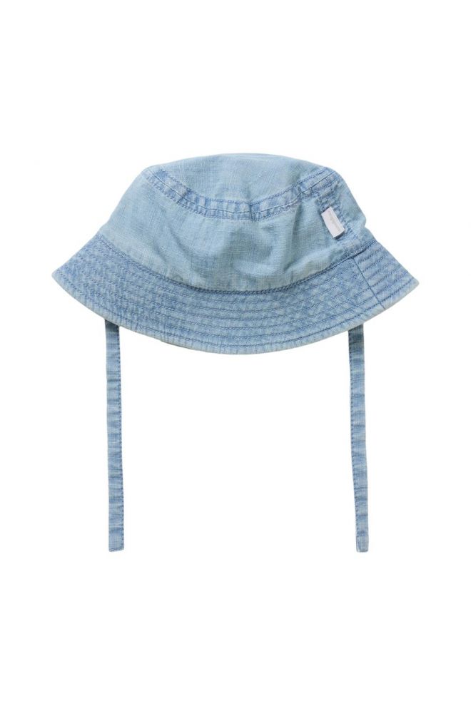 Noppies Baby Mütze Bethany - Light Blue Denim Noppies Baby Mütze Bethany - Light Blue Denim