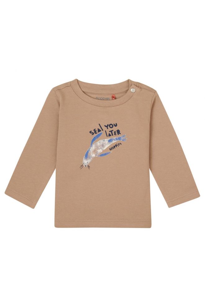 Noppies Baby Longsleeve Grinestar - Natural