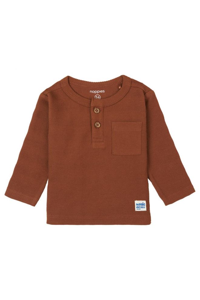 Noppies Baby Longsleeve Gabiria - Brown Patina