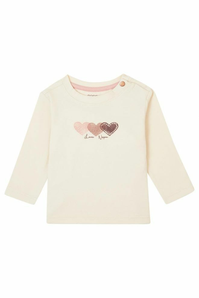 Noppies Baby T-shirt manches longues Frehel - Butter Cream Noppies Baby T-shirt manches longues Frehel - Butter Cream