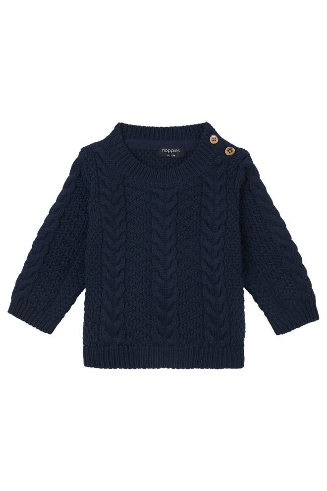 Noppies Baby Trui Gascones - Black Iris