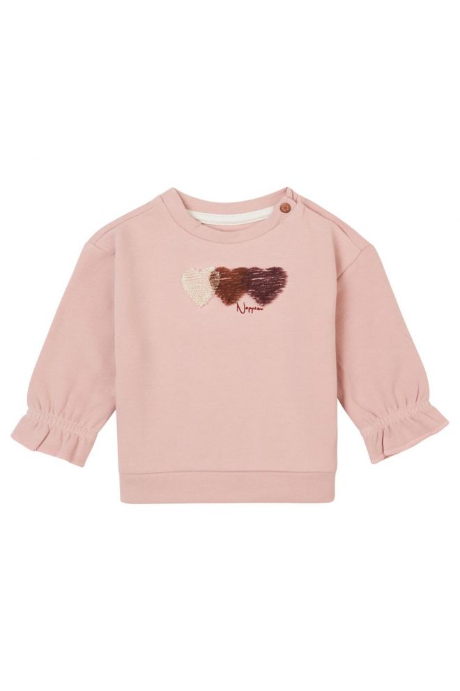 Noppies Baby Sweat Frouzins - Pale Mauve Noppies Baby Sweat Frouzins - Pale Mauve
