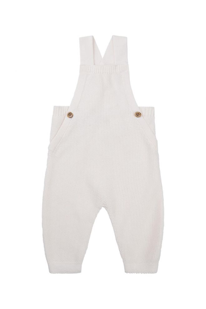 Noppies Baby Latzhose Gistain - Antique White