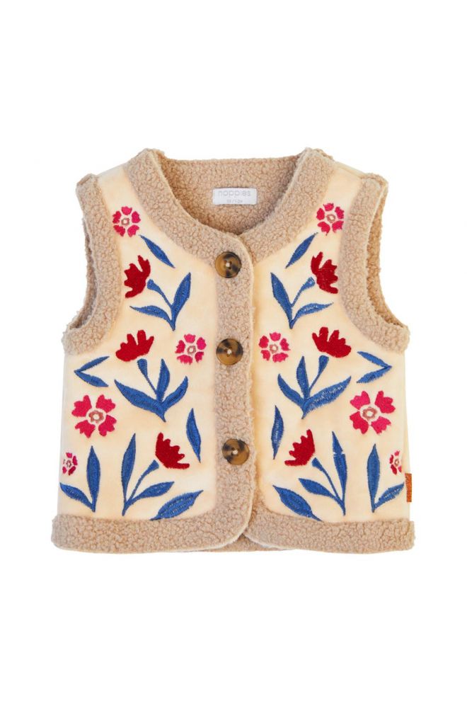 Noppies Baby Gilet Ferin - Butter Cream