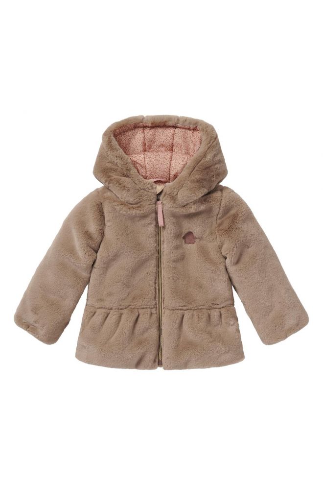 Noppies Baby Winterjas Flize - Light Taupe