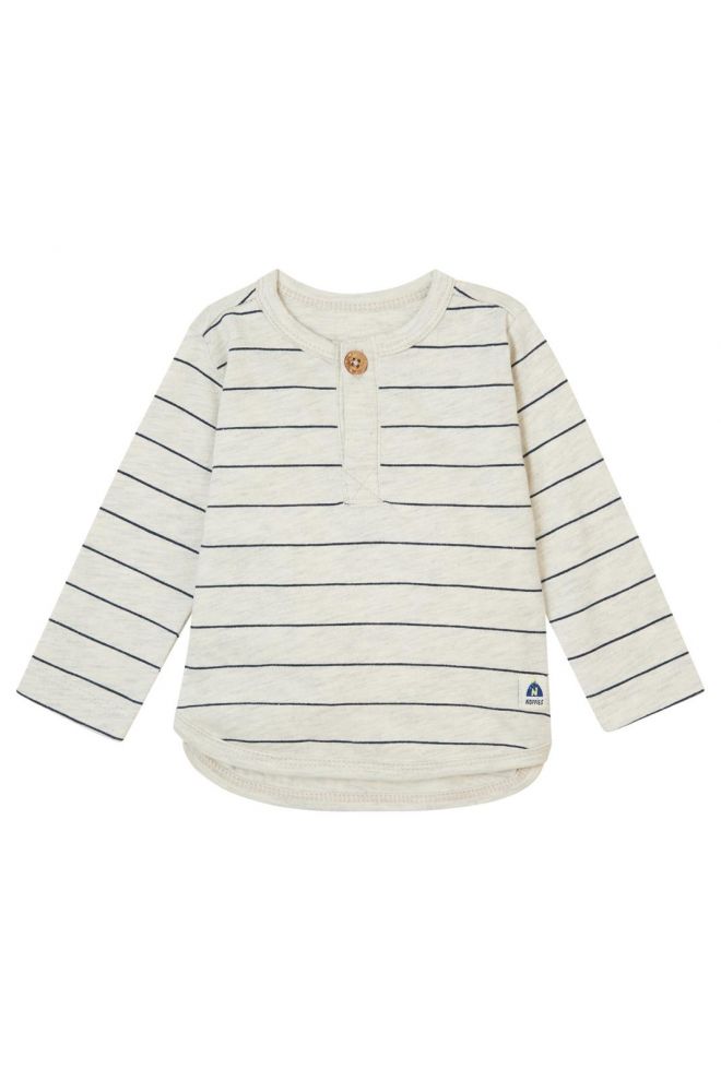 Noppies Baby Longsleeve Groslayn - Oatmeal