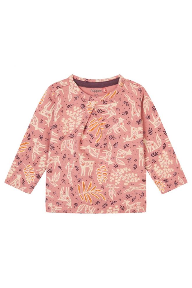Noppies Baby Longsleeve Fines - Old Rose