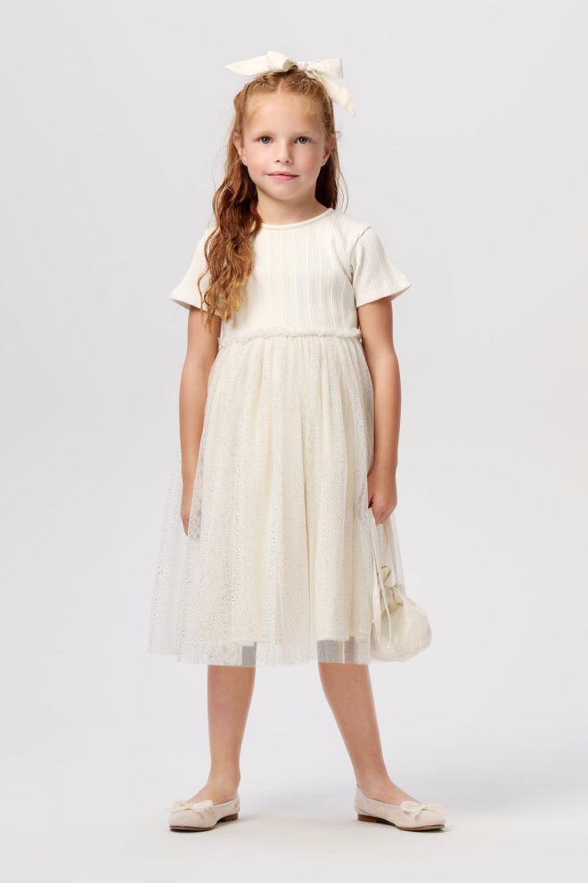 Noppies Kids Jurk Evansville - Antique White