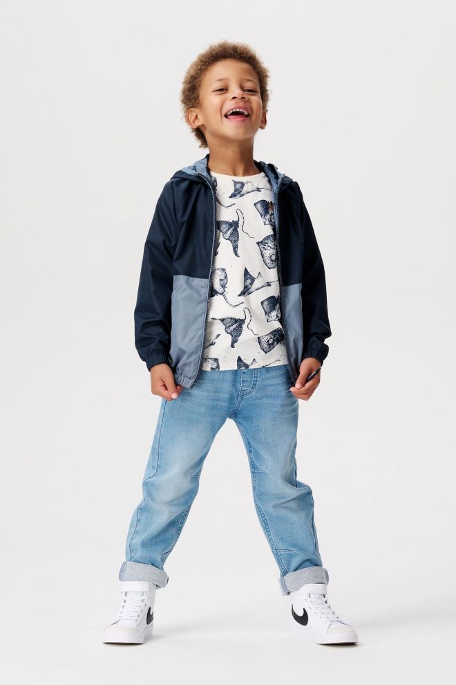 Noppies Kids Zomerjas Duson - Reversible - Blue Mirage