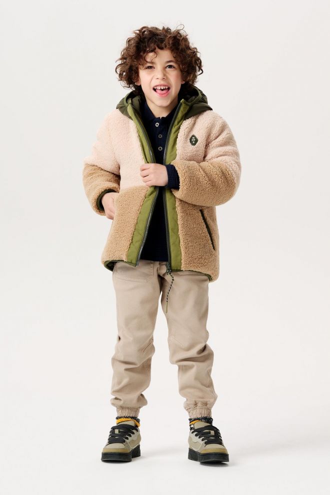 Noppies Kids Winterjas Hoyos - Reversible - Forest Night Noppies Kids Winterjas Hoyos - Reversible - Forest Night