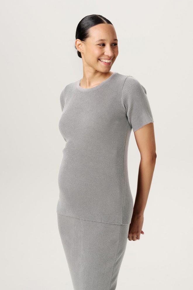 Noppies Maternity T-shirt Javi - Ultimate Grey