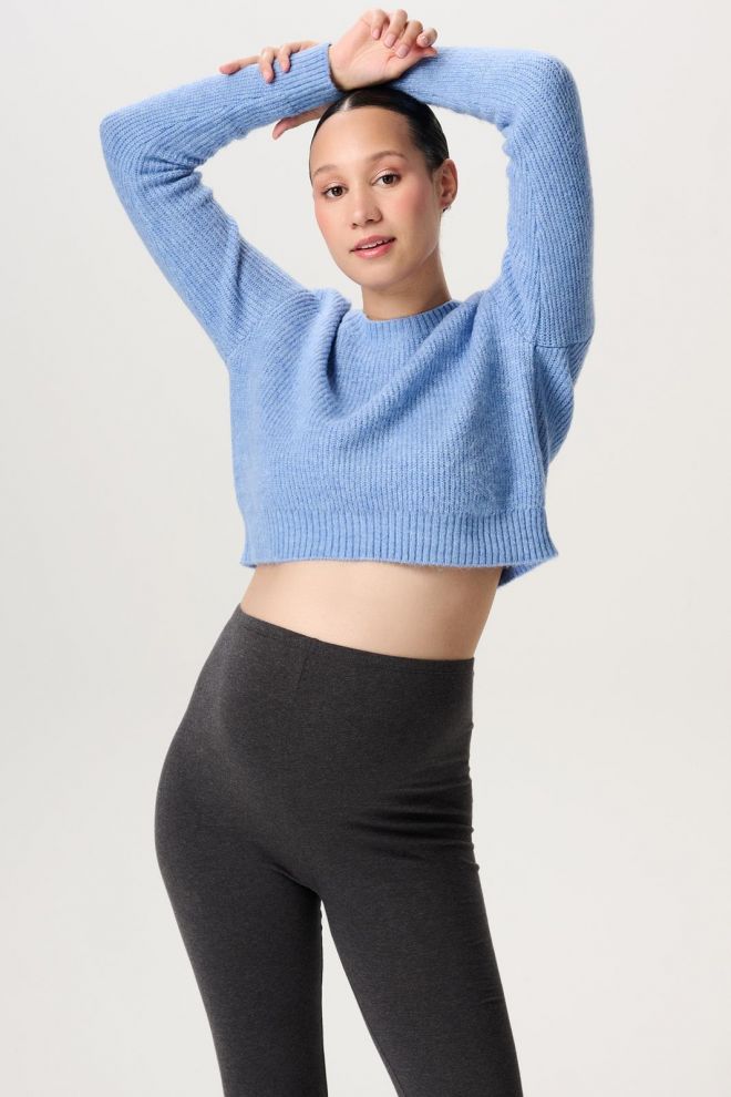 Noppies Maternity Trui met voedingsfunctie Greve - Cornflower