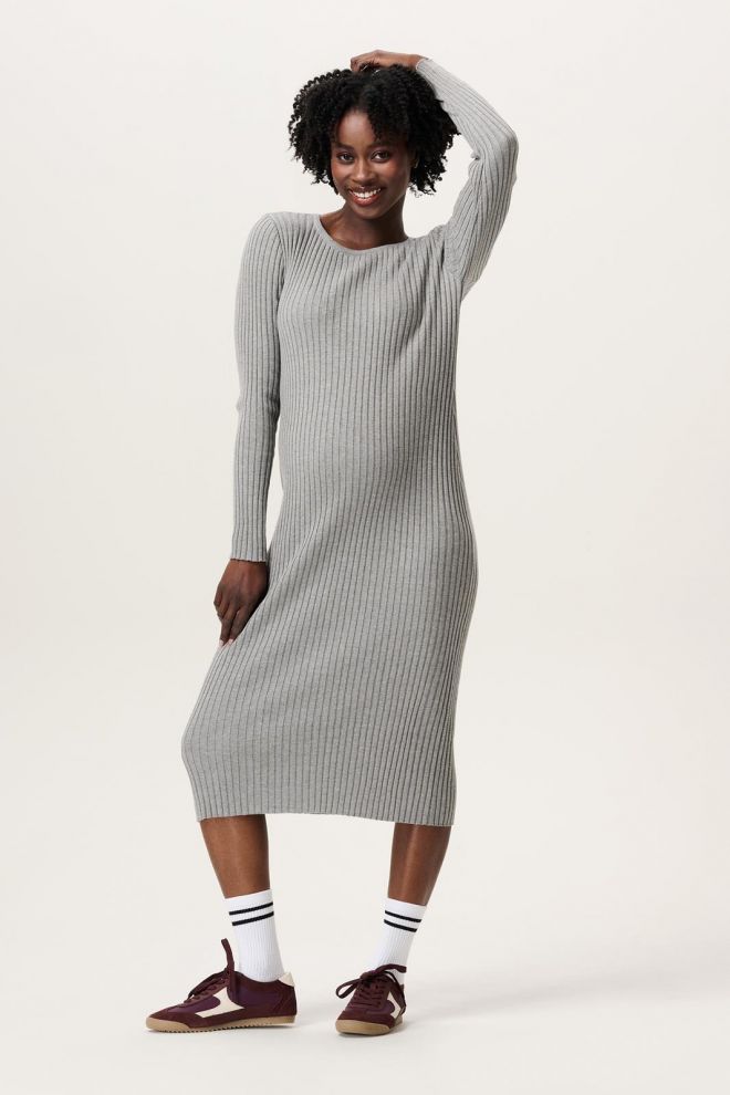 Noppies Maternity Jurk Bryne - Grey Melange