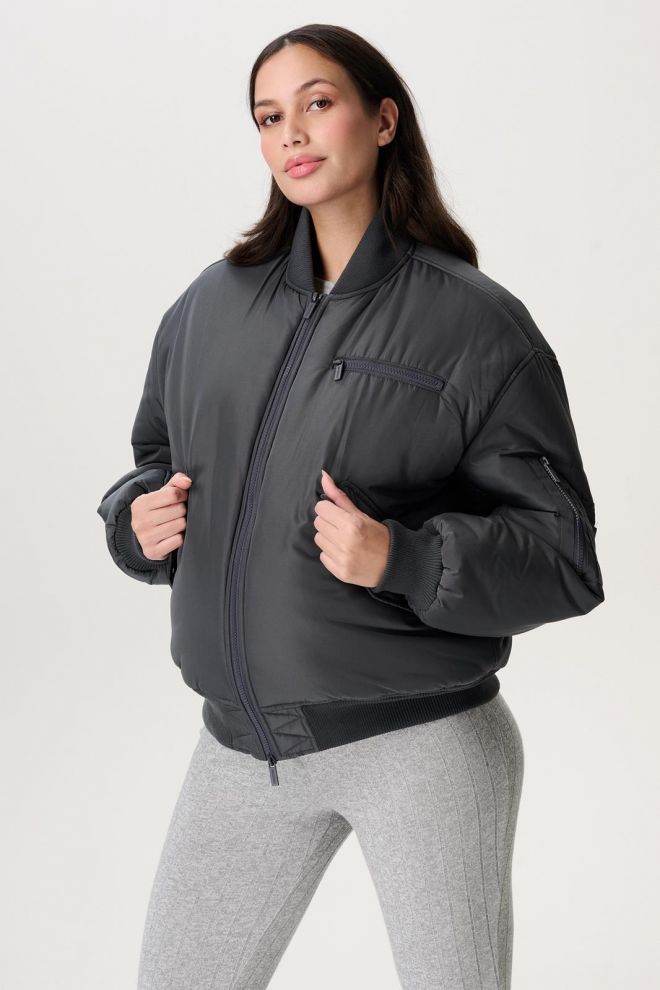 Noppies Maternity Winterjas Horten - Forged Iron