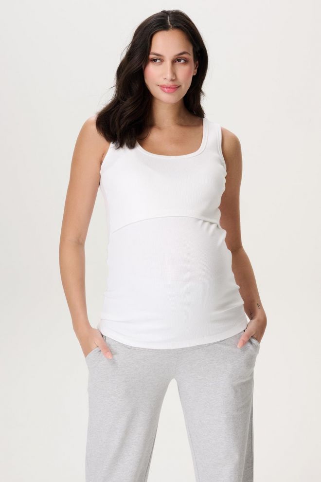 Noppies Maternity Still-Top Evita - Optical White