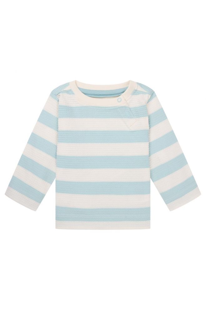 Noppies Baby Longsleeve Ogden - Stripe pattern Light Blue