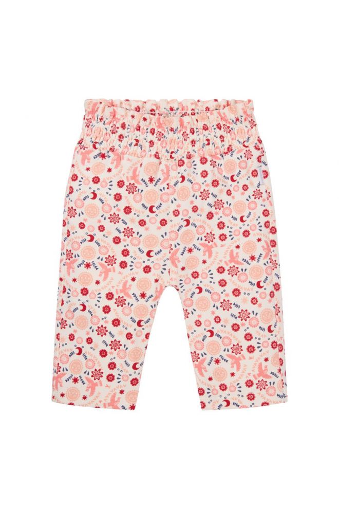 Noppies Baby Pantalon Madras - Floral pattern Pink
