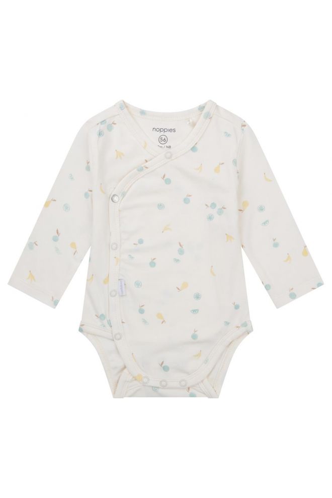 Noppies Baby Romper Oakmont - Fruit pattern Off white