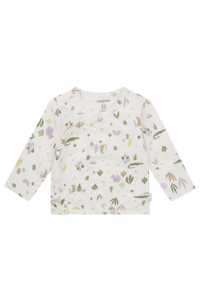 Noppies Baby Longsleeve Ojai - Animals pattern Off white