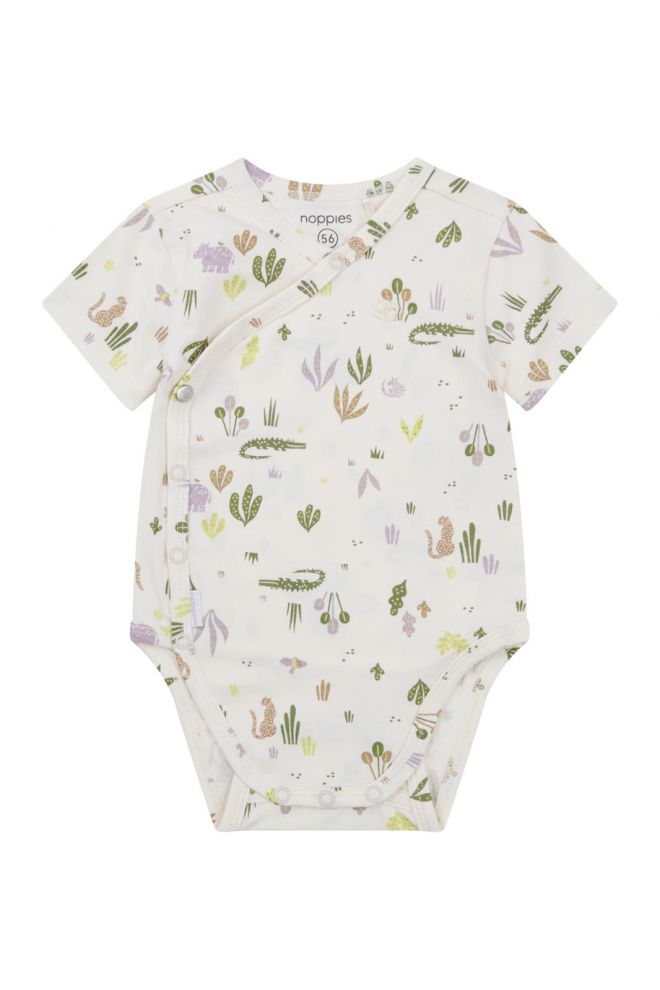 Noppies Baby Romper Orofino - Animals pattern Off white