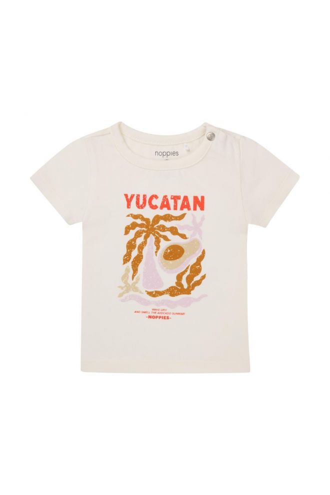 Noppies Baby T-shirt Ostra - Whisper White