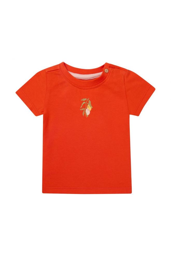 Noppies Baby T-shirt Minkler - Spicy Orange