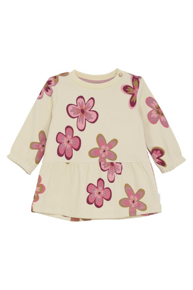 Noppies Baby Jurk Turnwater - Floral Pattern Pink