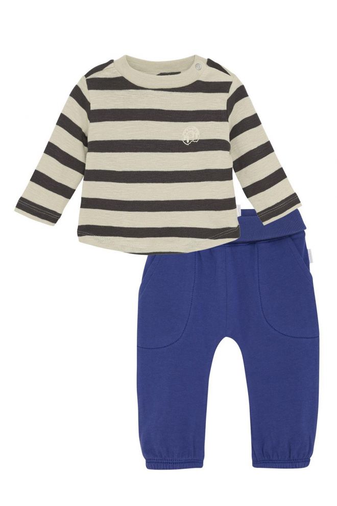 Noppies Baby Set shirt met broek Sestus - Blue Glow