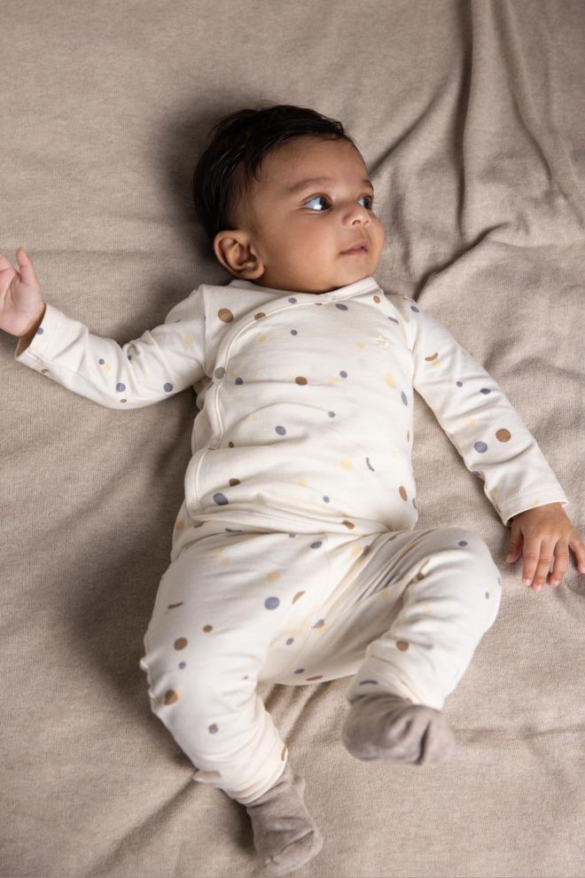 Noppies Baby Longsleeve Silsbee - Minimal Multicolor Pattern