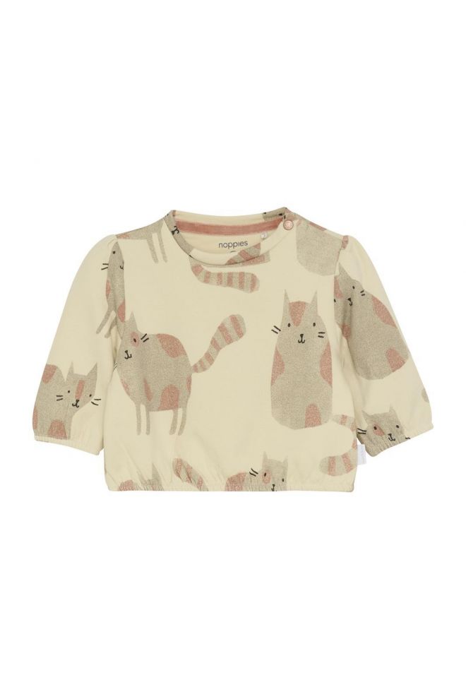 Noppies Baby Sweater Trabuco - Animals Pattern Medium Grey