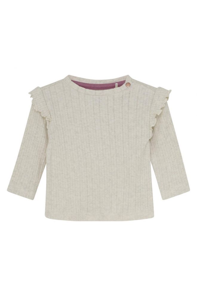 Noppies Baby Longsleeve Thornwood - Oatmeal Melange