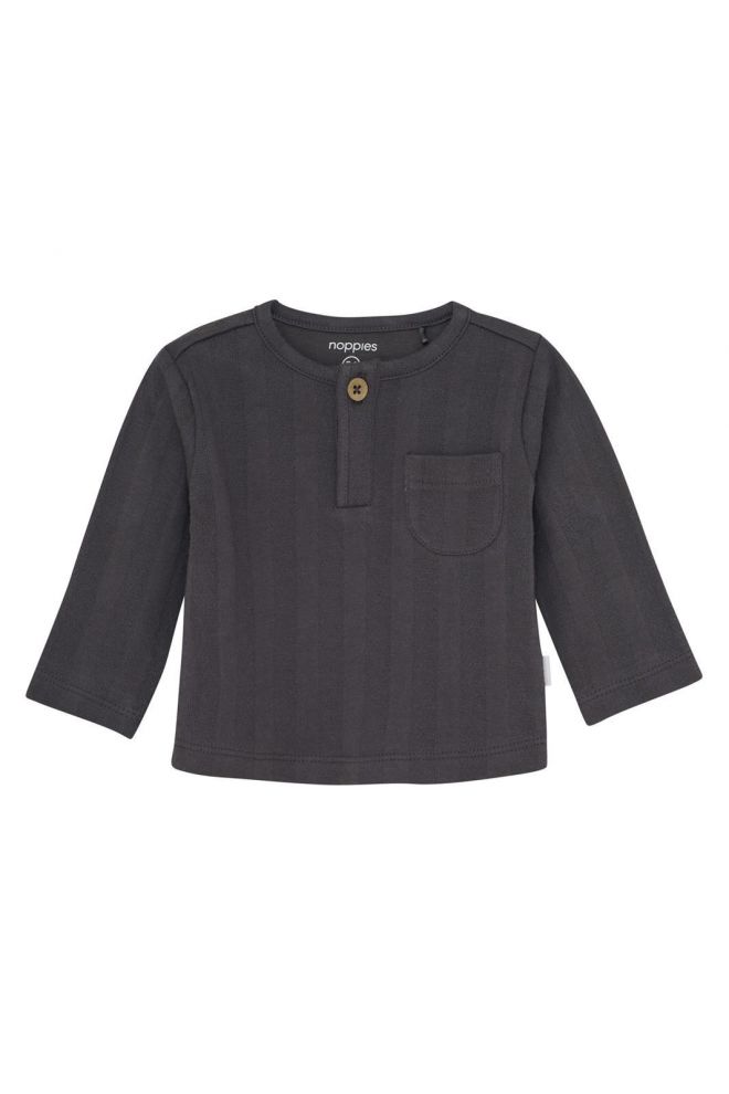Noppies Baby Longsleeve Saticoy - Forged Iron