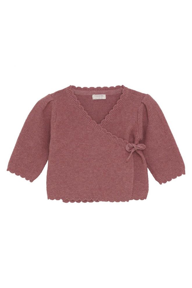 Noppies Baby Gilet Tega - Pink Melange