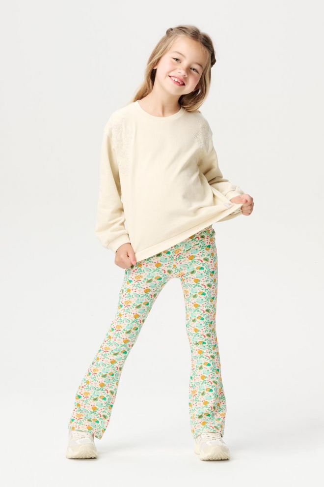 Noppies Kids Legging Nocatee - Fruit pattern Off white