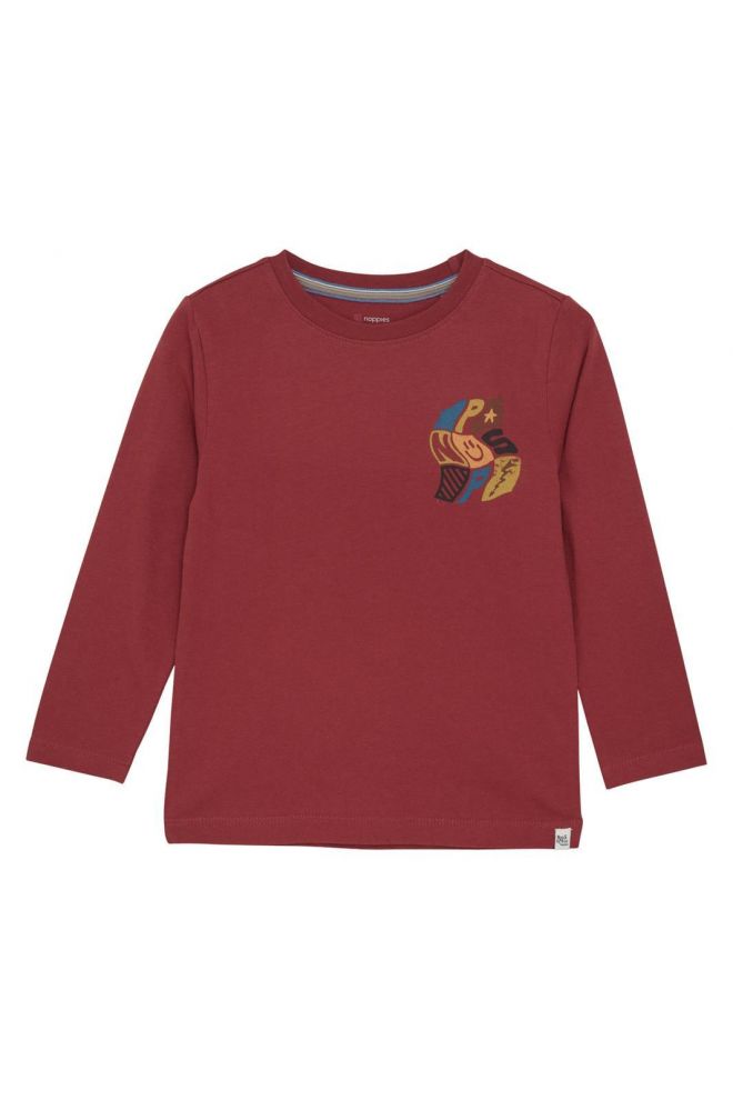 Noppies Kids Longsleeve Robbins - Red Ochre