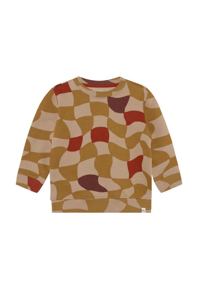Noppies Kids Sweater Remo - Check Pattern Light Brown