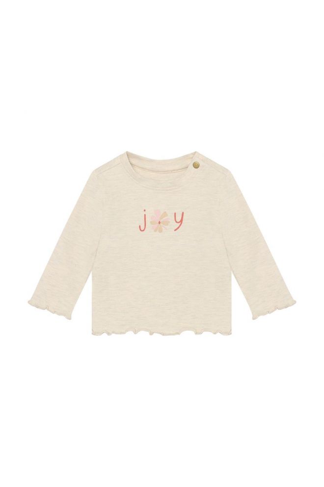 Noppies Baby Longsleeve - Oatmeal Melange
