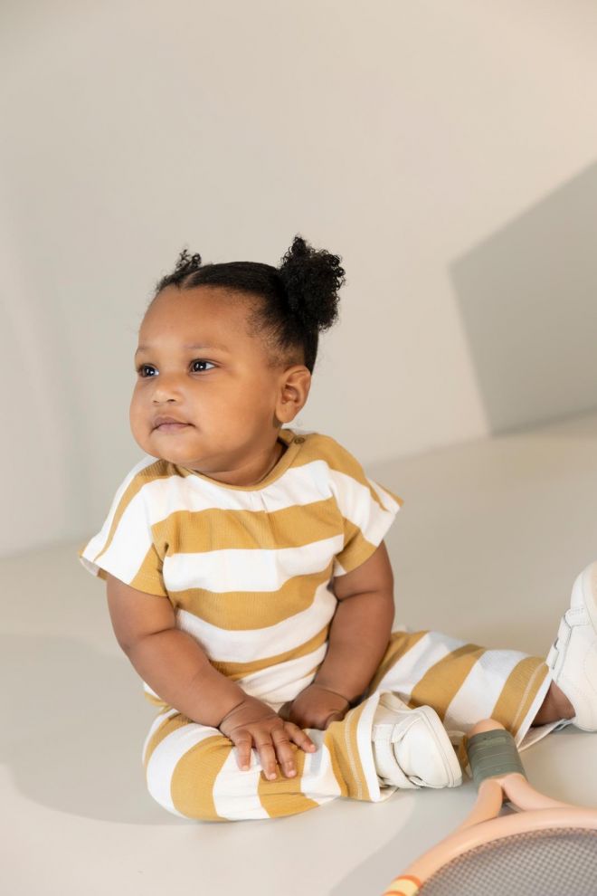 Noppies Baby T-shirt all over print - Prairie Sand