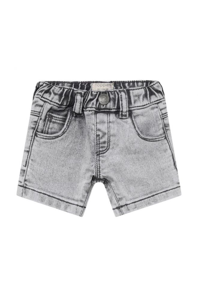 Noppies Baby Shorts regular fit - Light Grey Denim