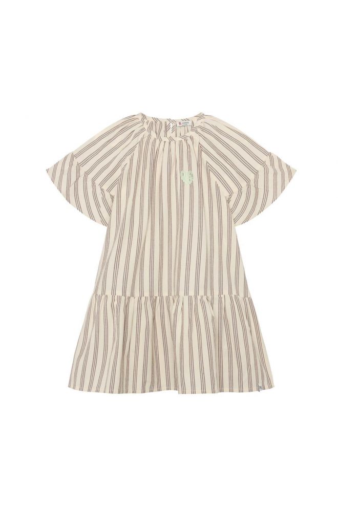 Noppies Kids Jurk stripe - Bone White