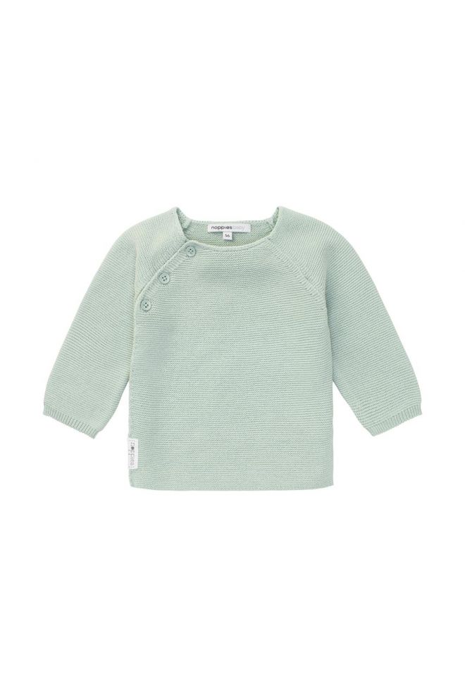Noppies Baby Vest Pino - Grey Mint