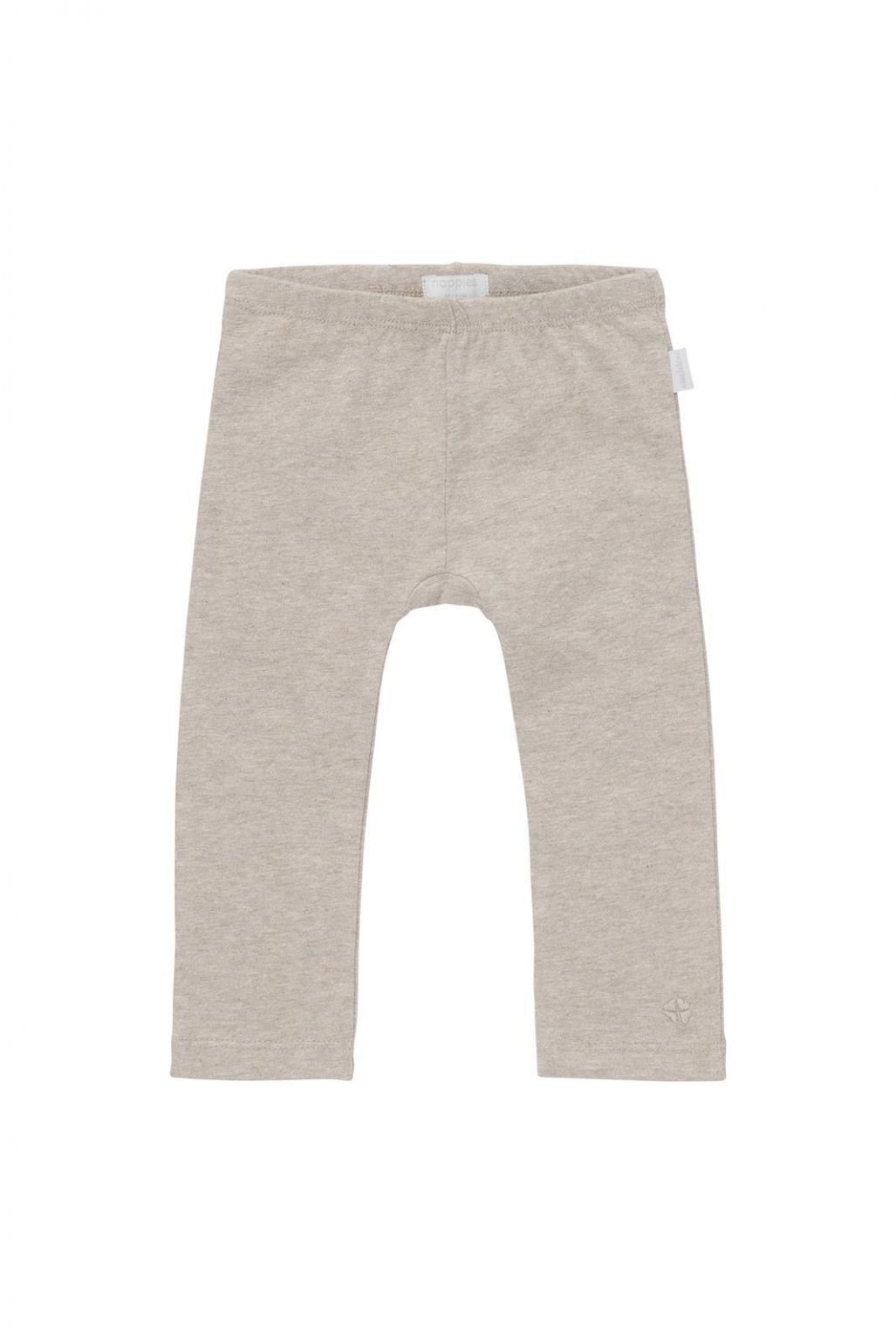 Noppies Baby Legging Angie - Taupe Melange Noppies Baby Legging Angie - Taupe Melange