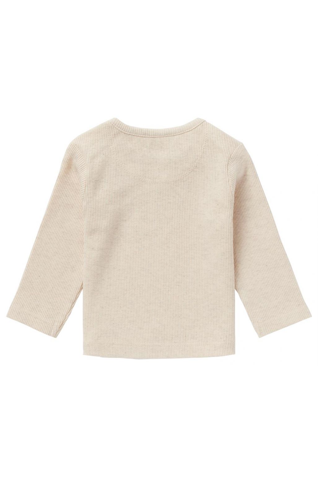 Noppies Baby Langarmshirt Natal - Oatmeal