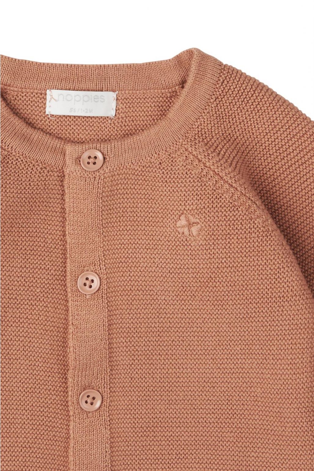 Noppies Baby Strickjacke Naga - Café au lait
