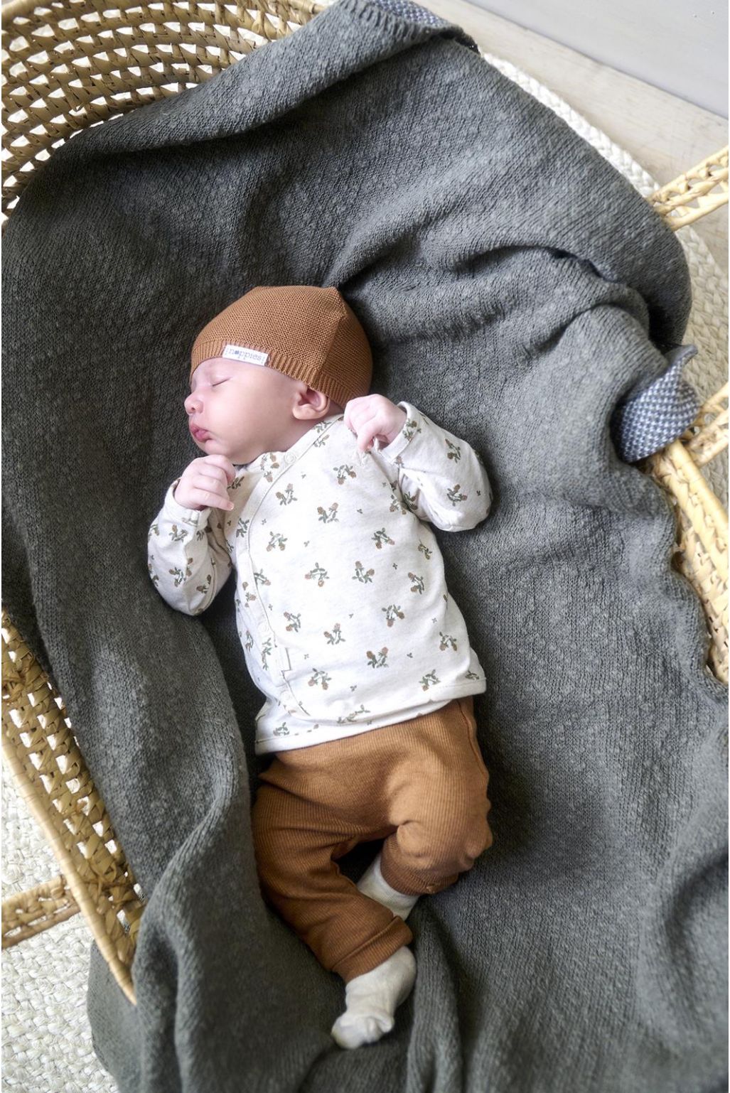 Noppies Baby Sweatpants Naura - Chipmunk Melange