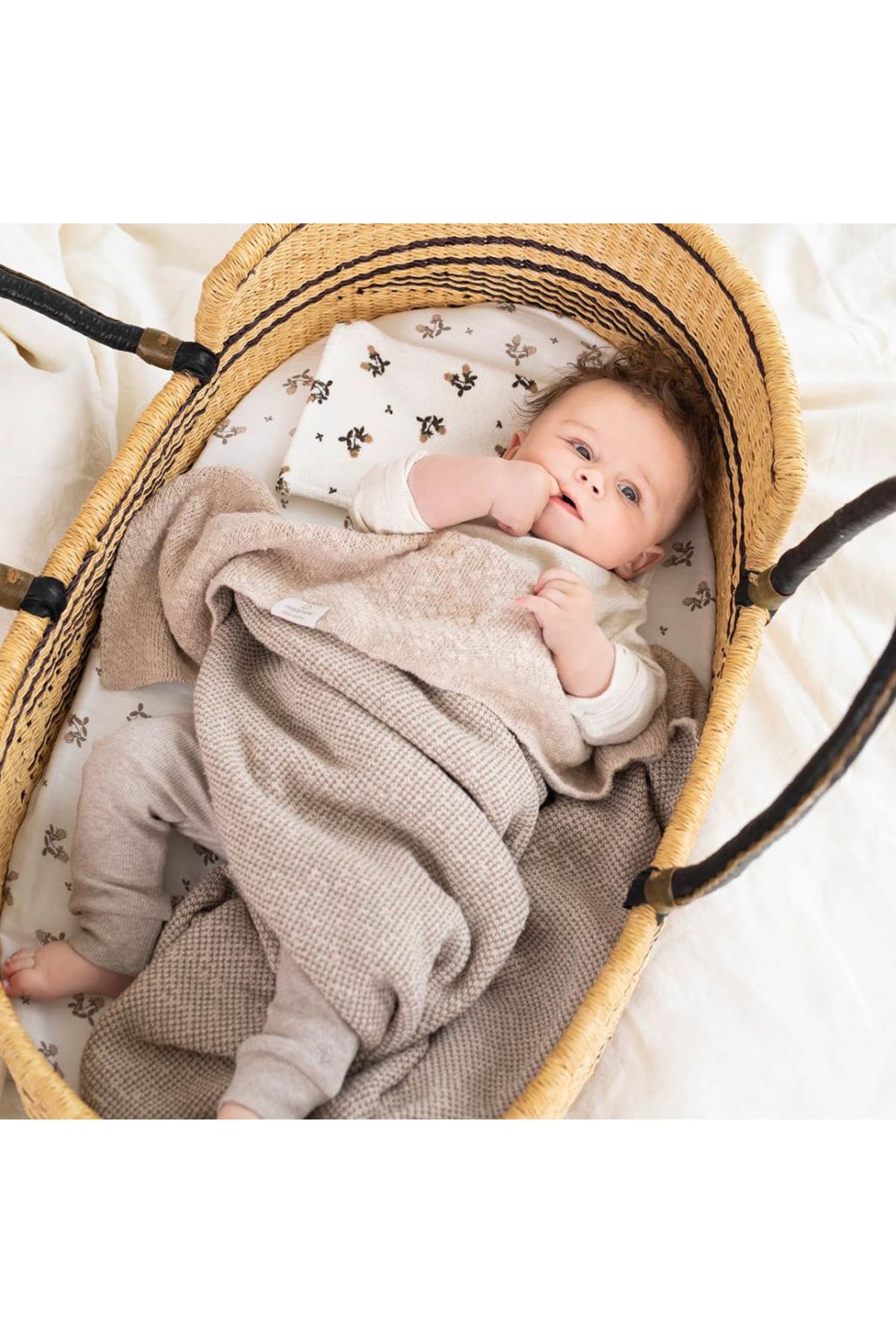 Noppies Baby Joggingbroek Naura - Taupe Melange