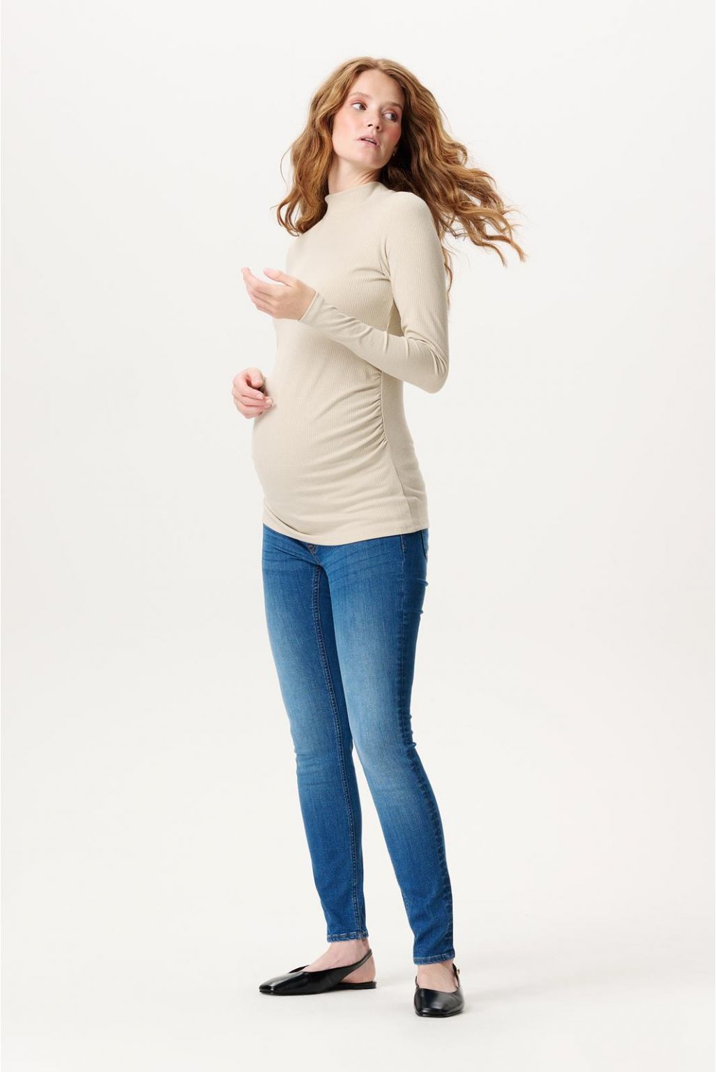 Noppies Maternity Jegging Ella - Authentic Blue