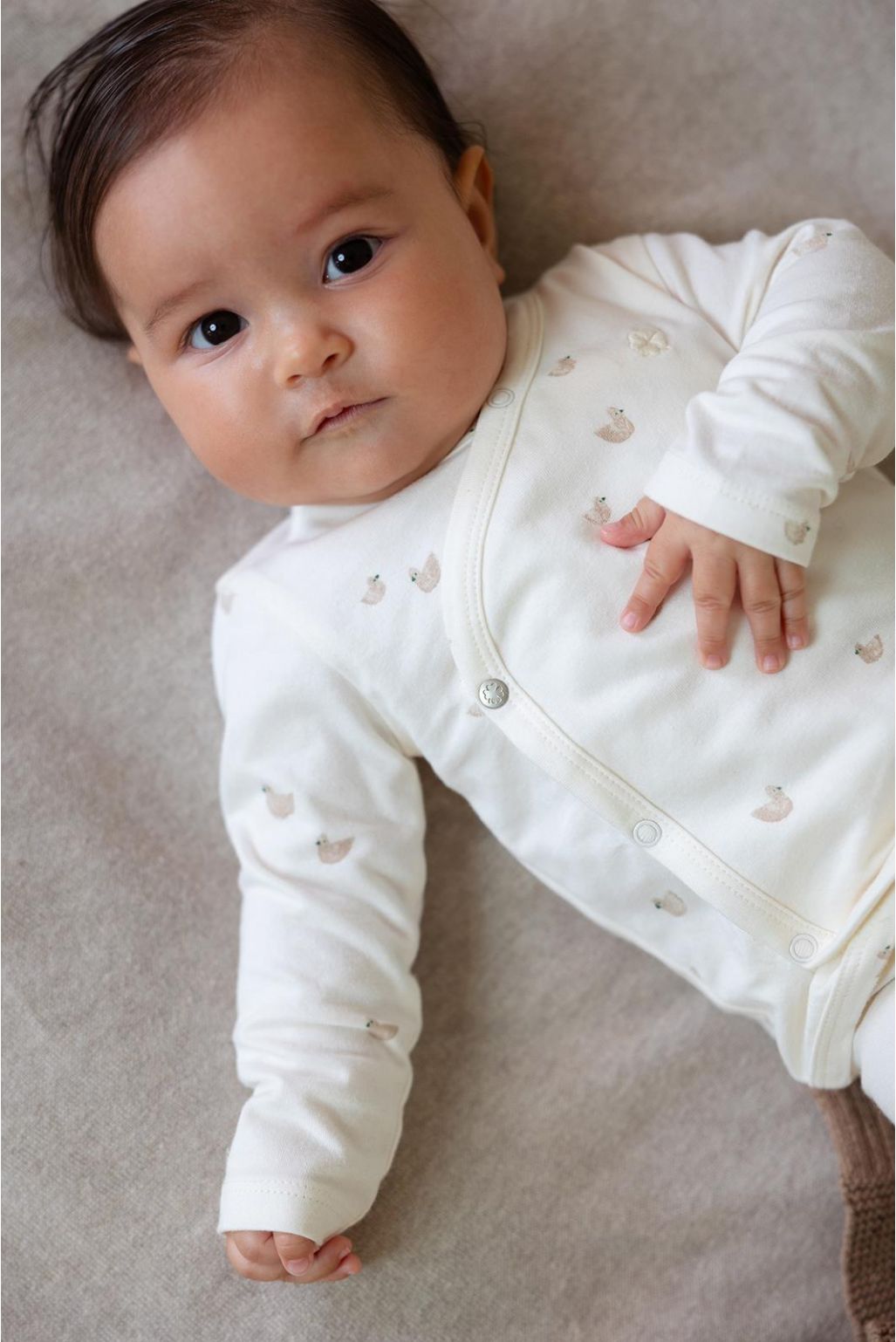Noppies Baby T-shirt manches longues Nour - Animals pattern Off white